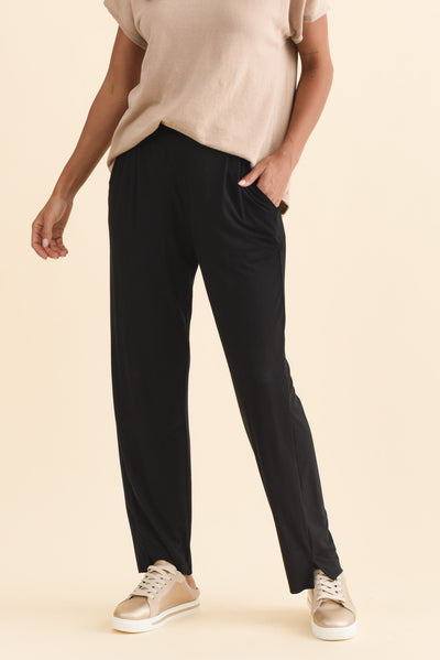 Lopez Black Pocket Pants