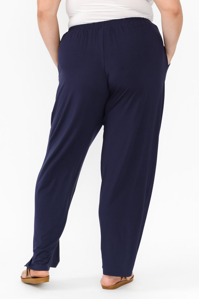 Lopez Navy Pocket Pants,Brunette model,alt text|model:Gabby image 17