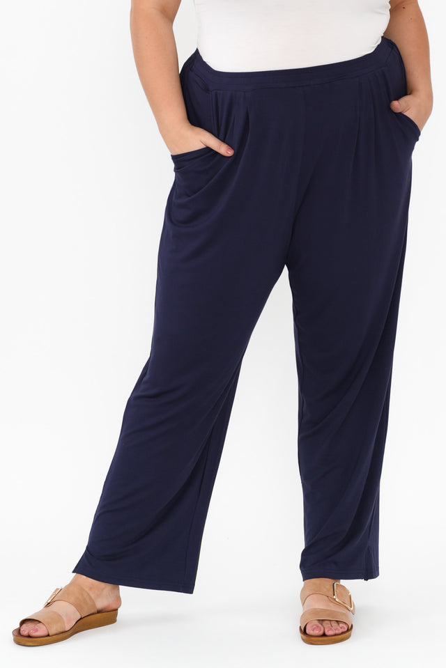 Lopez Navy Pocket Pants,Brunette model,plus-size,curve-bottoms,plus-size-Pants,alt text|model:Gabby image 14