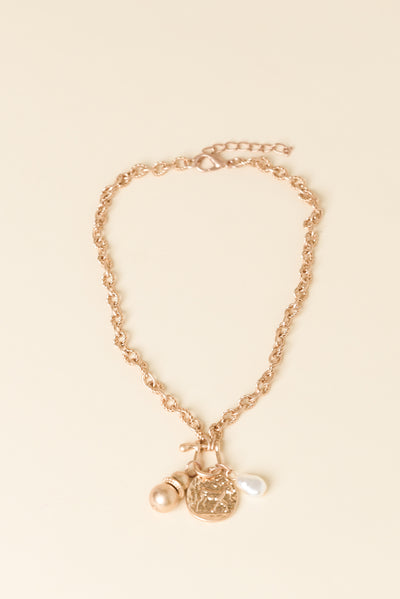 Luella Gold Charm Necklace