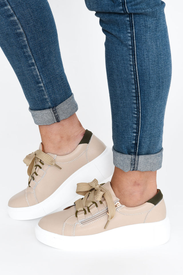 Luxury Natural Leather Sneaker