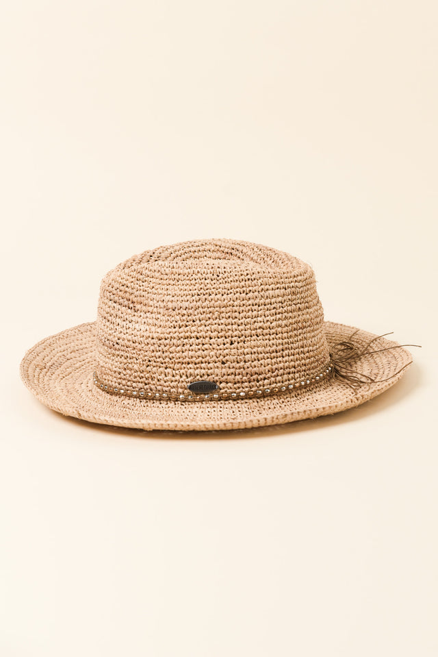 Magdalena Natural Raffia Safari Hat image 3