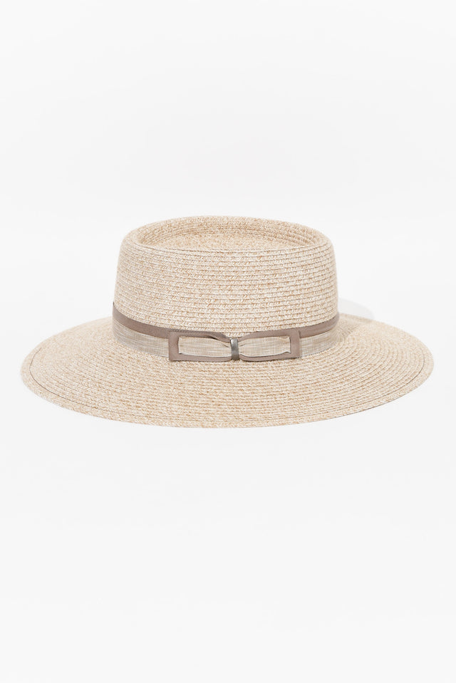 Maia Natural Wide Brim Capeline image 1