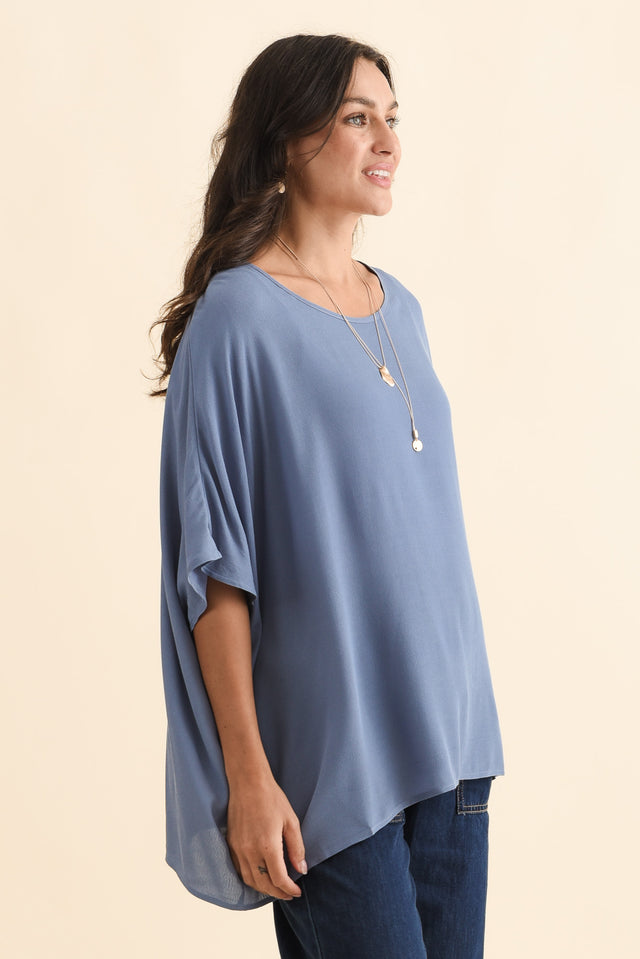 Mali Steel Drape Top,Brunette model,alt text|model:Brontie image 4