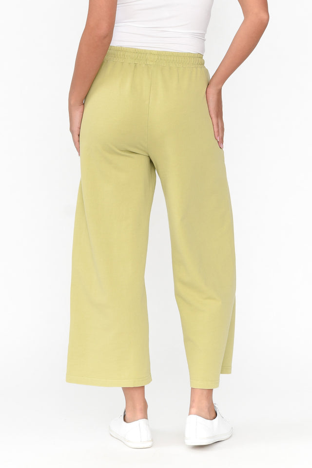 Mariam Green Relaxed Track Pants image 5