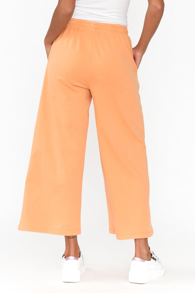 Mariam Orange Relaxed Track Pants image 5