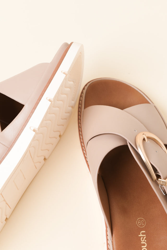 Marley Nude Buckle Slide image 3