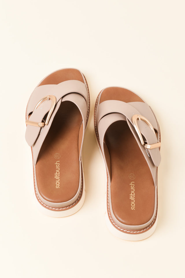 Marley Nude Buckle Slide image 4