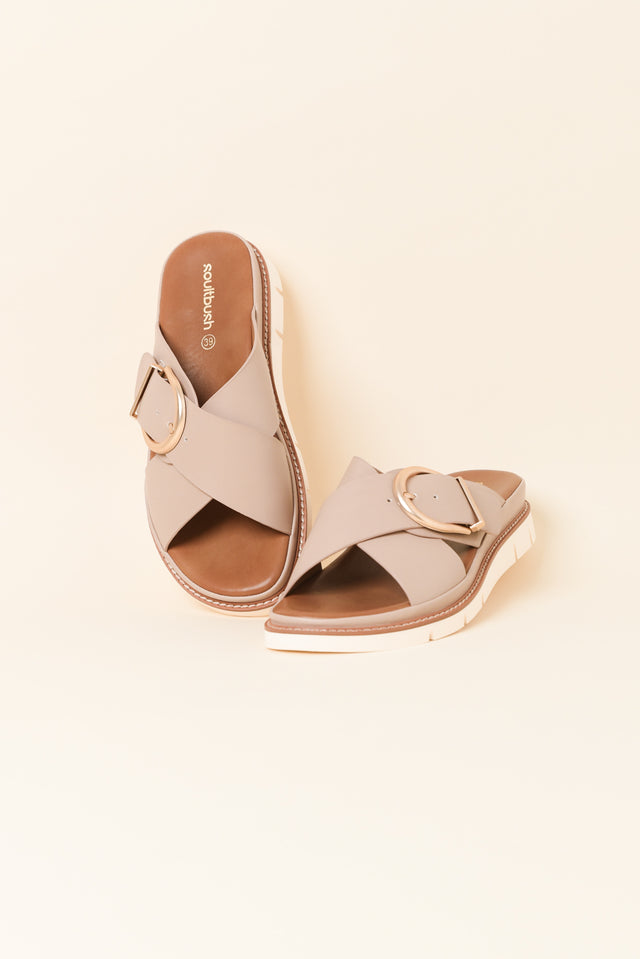 Marley Nude Buckle Slide image 2