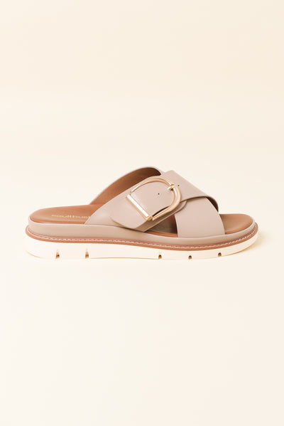 Marley Nude Buckle Slide