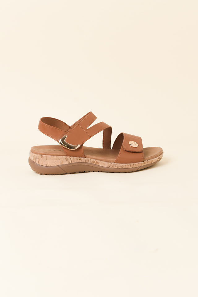 Meadow Tan Velcro Sandal image 1