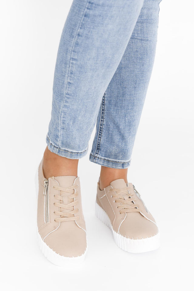 Medusa Nude Platform Sneaker image 6