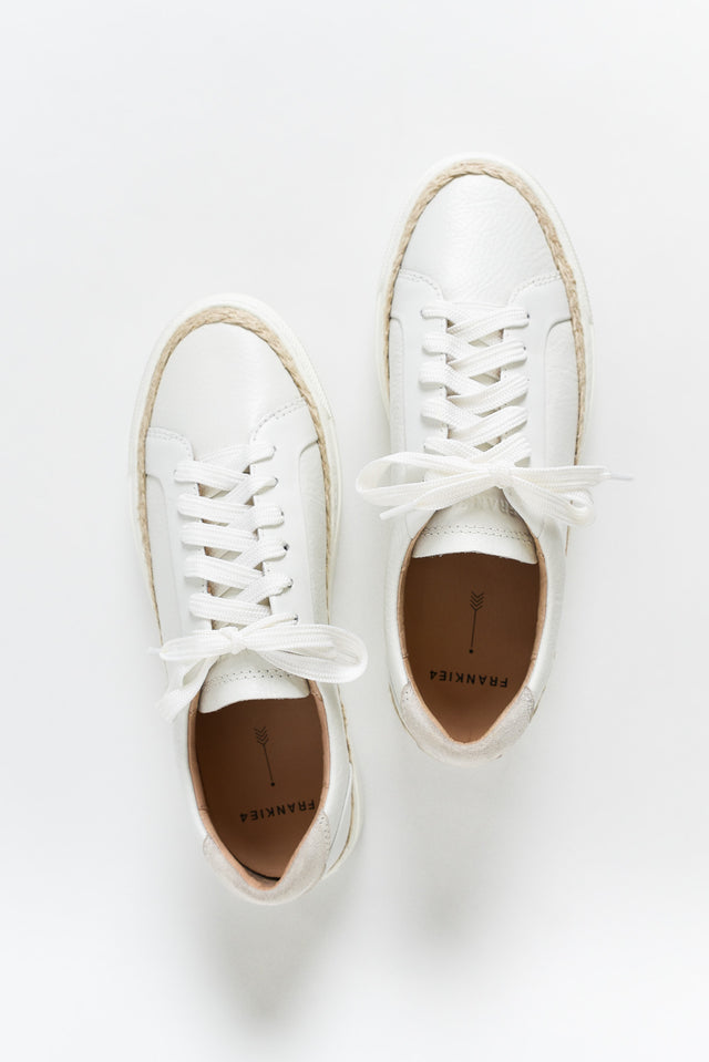 Mim IV White Tumbled Sneaker