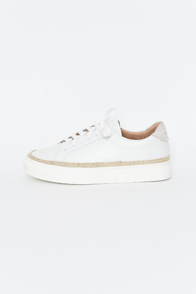 Mim IV White Tumbled Sneaker