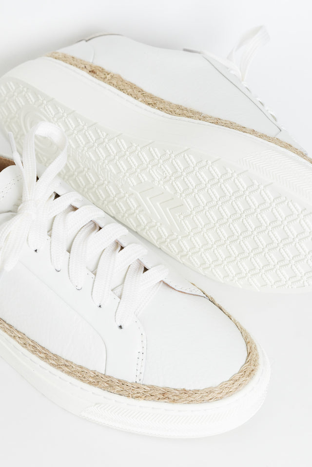 Mim IV White Tumbled Sneaker