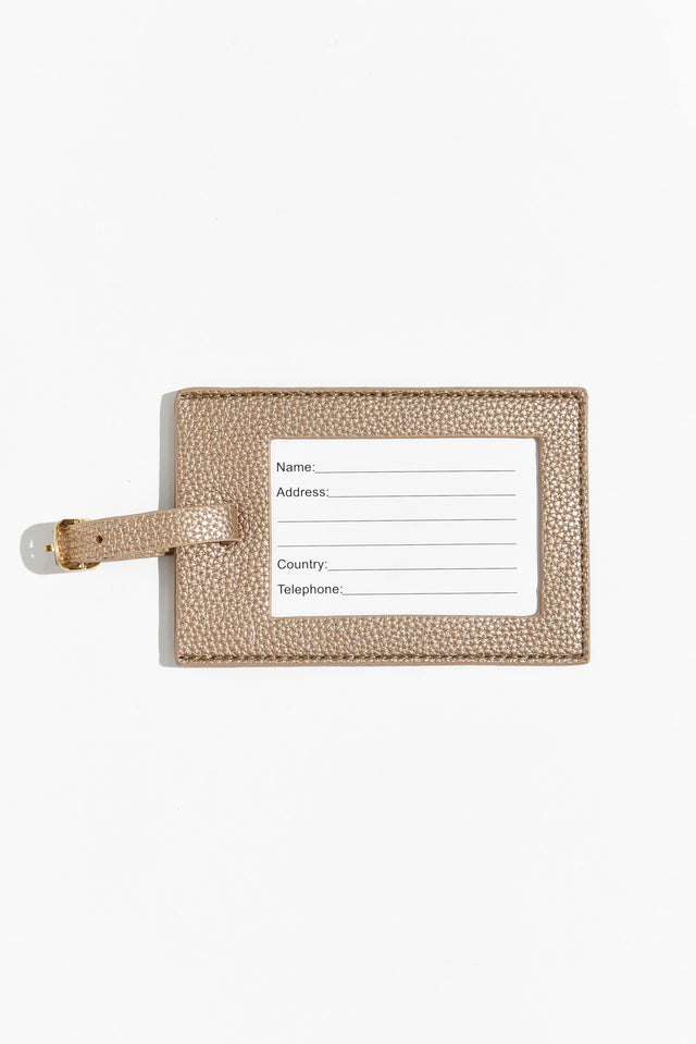 Mims Bronze Luggage Tag image 1