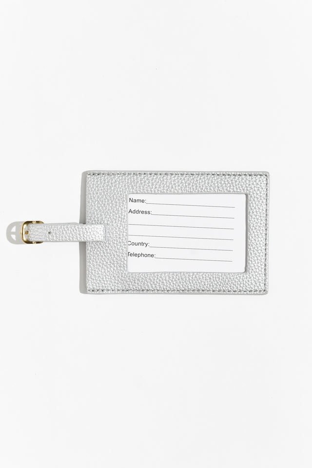 Mims Silver Luggage Tag