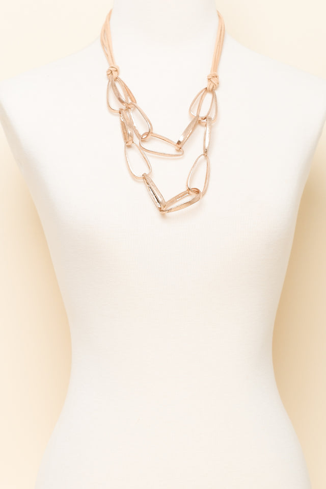 Minka Gold Link Necklace image 2