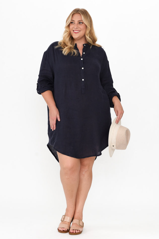 plus-size,curve-dresses,plus-size-sleeved-dresses,plus-size-below-knee-dresses,plus-size-linen-dresses