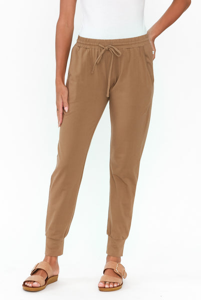 Mocha Tara Split Ankle Tie Pants 1x-3x – Girls Downtown