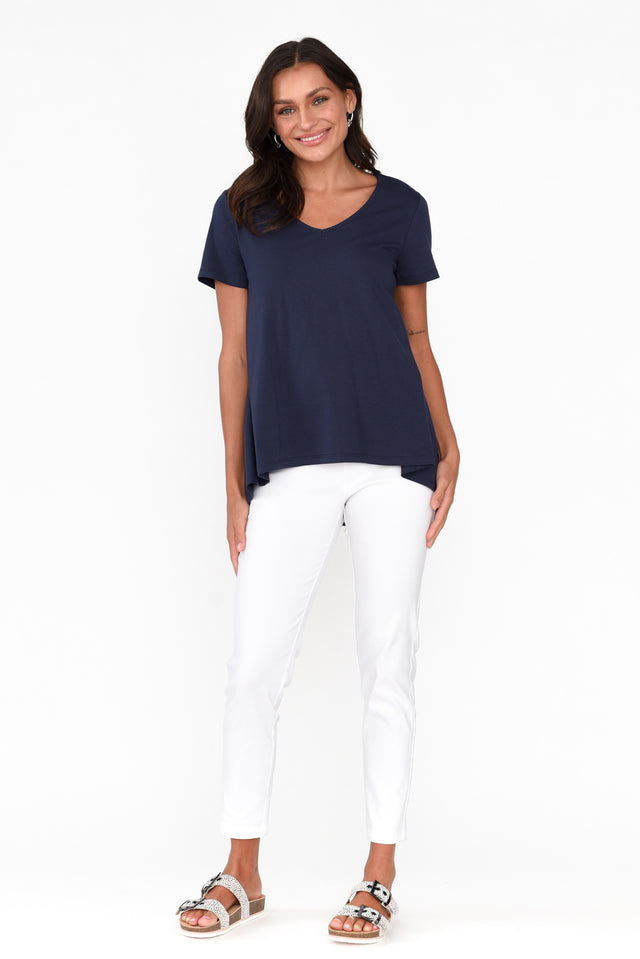 Montreal Navy Cotton Tee