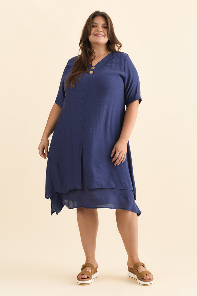 plus-size,curve-dresses,plus-size-sleeved-dresses,plus-size-below-knee-dresses,plus-size-cotton-dresses,plus-size-summer-dresses,alt text|model:Gabby