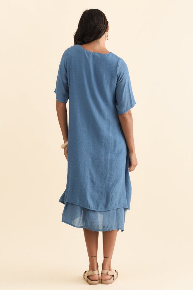 Nala Steel Layers Dress,Brunette model,alt text|model:Brontie image 7