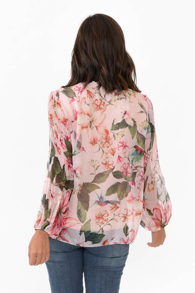 Narda Blush Garden Frill Top