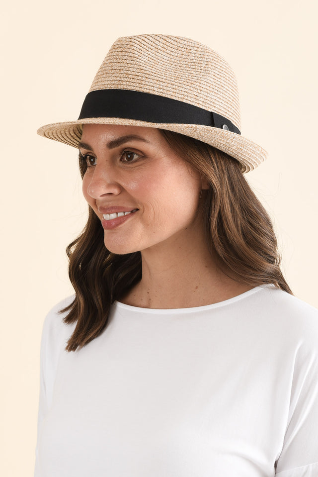 Natural Travel Trilby Hat