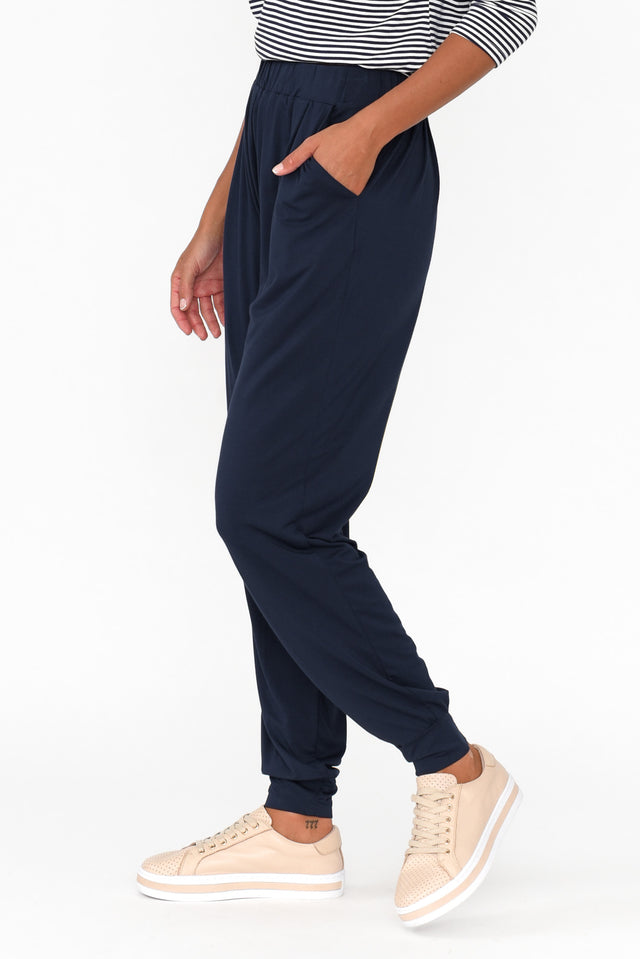 Navy Bamboo Everyday Pants
