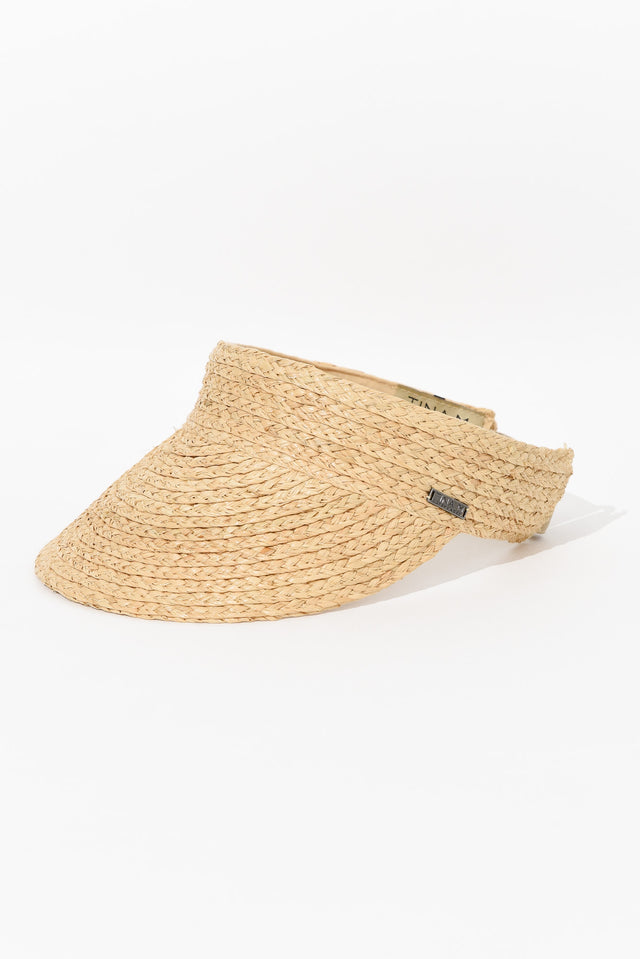 Noosa Natural Raffia Travel Visor
