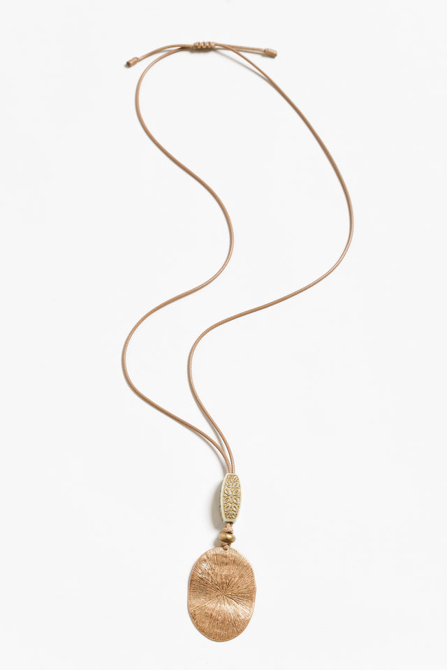 Olesya Gold Pendant Necklace