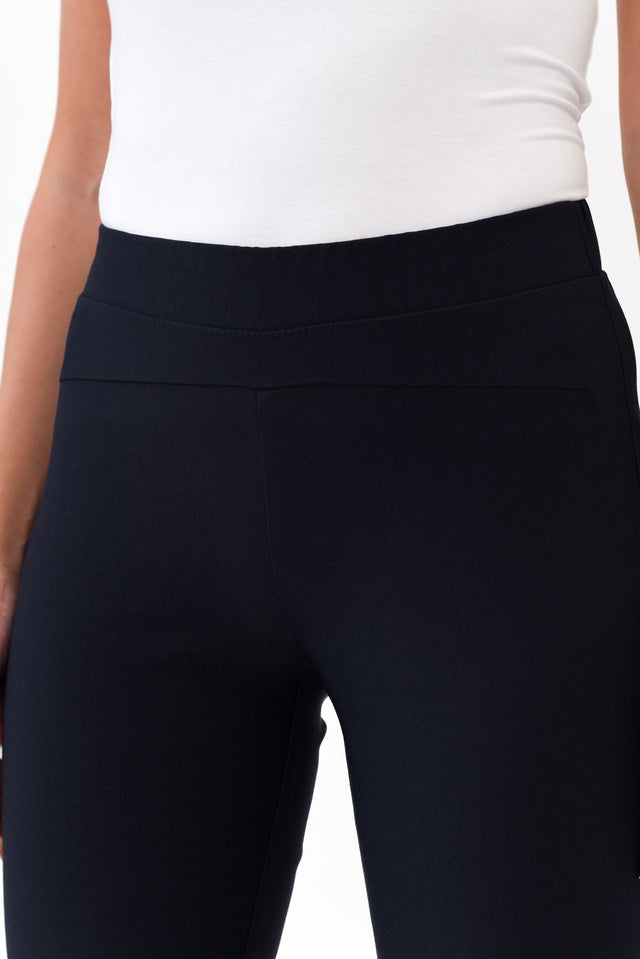 Olympia Navy Straight 7/8 Pants