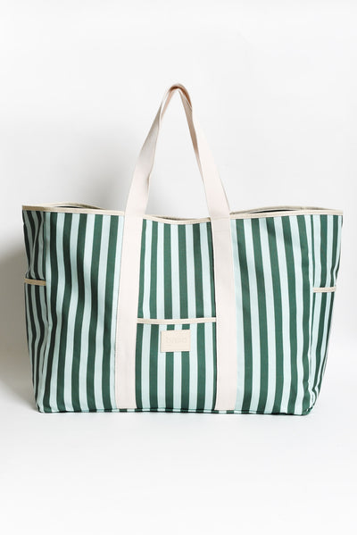 Beach Base Forest Stripe Tote Bag