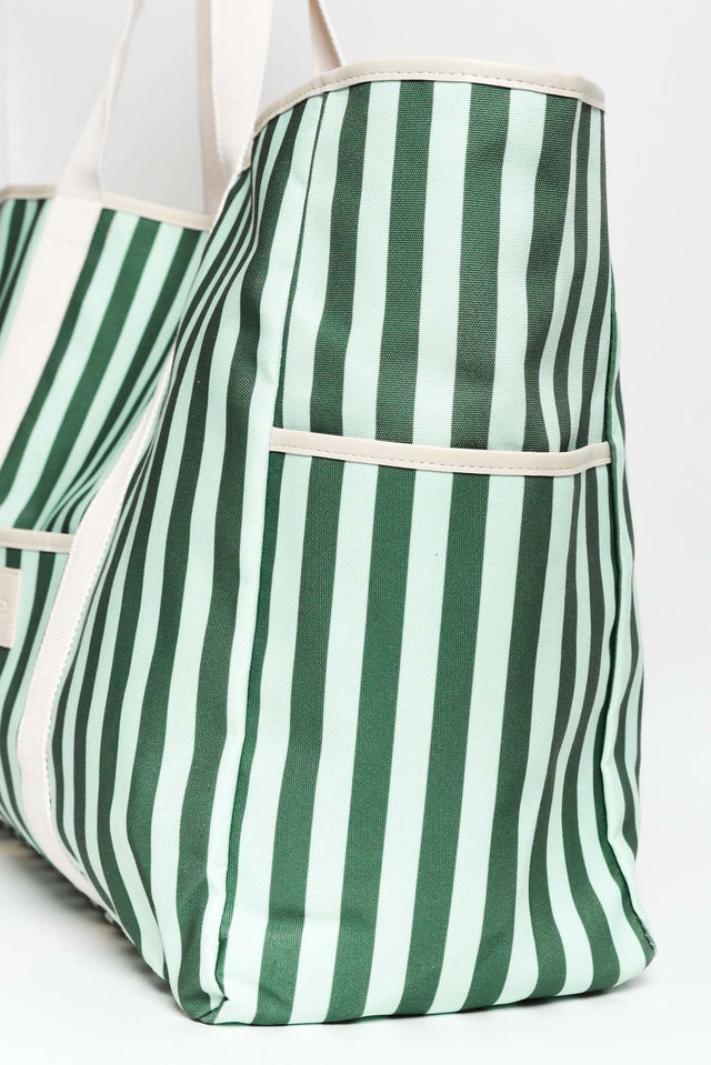 Beach Base Forest Stripe Tote Bag