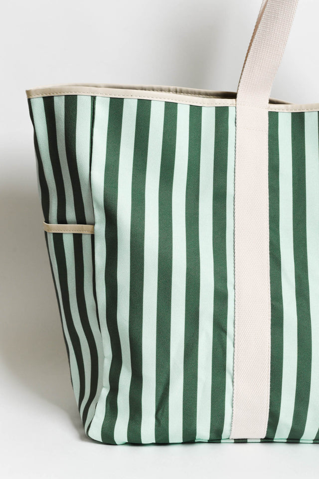 Beach Base Forest Stripe Tote Bag