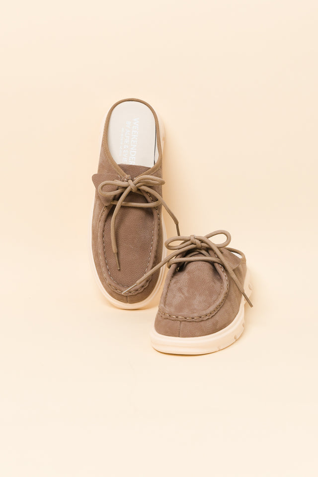 Opex Brown Leather Mule image 3
