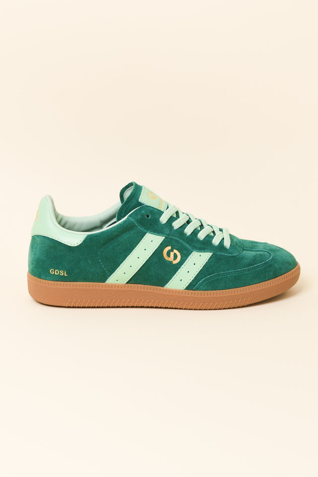 Parallel Green Contrast Suede Sneaker image 1