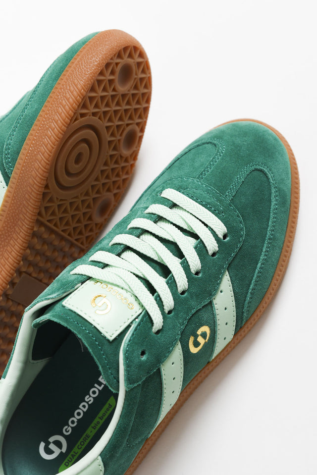 Parallel Green Contrast Suede Sneaker image 5