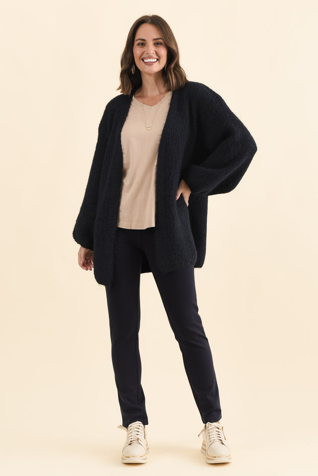 Pearson Navy Knit Cardigan image 7