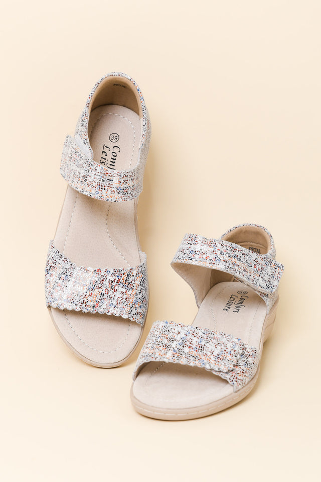 Petal Multi Leather Velcro Sandal image 3