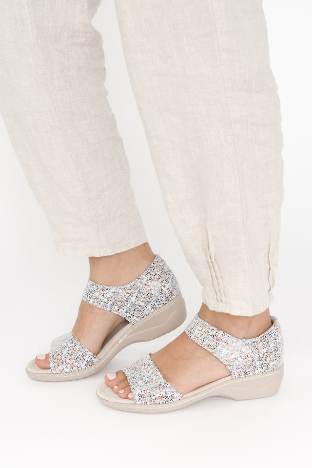 Petal Multi Leather Velcro Sandal image 6