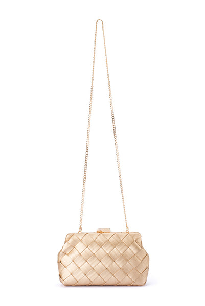 Quinn Woven Clutch