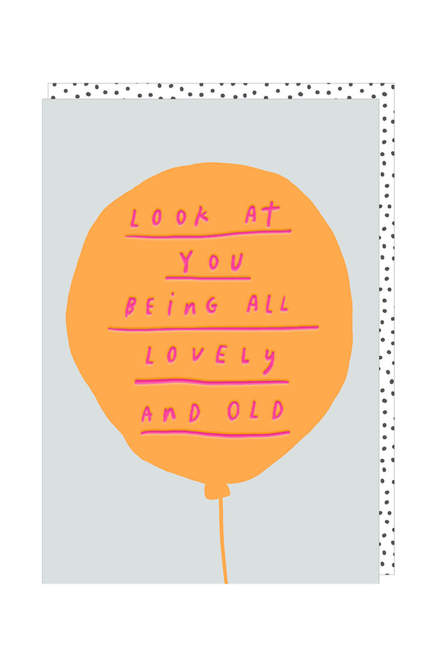 Lovely and Old Birthday Card image 1