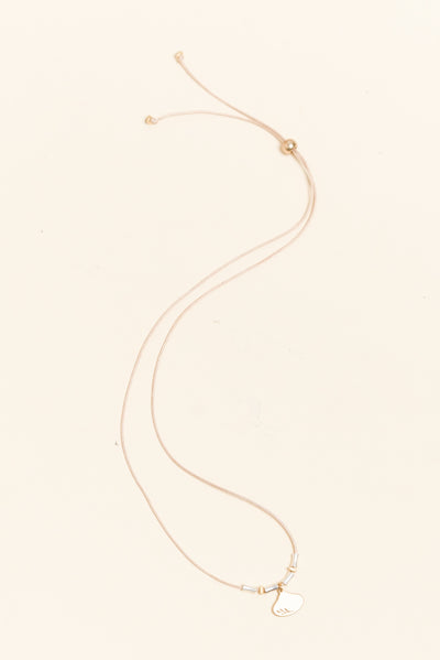 Raelyn Gold Leaf Pendant Necklace