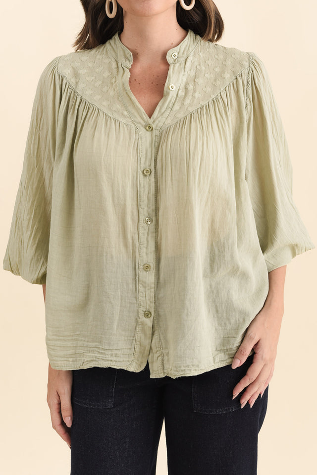 Randy Sage Cotton Blouse image 5