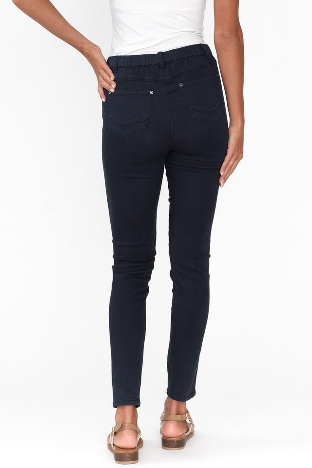 Reed Navy Stretch Cotton Pants