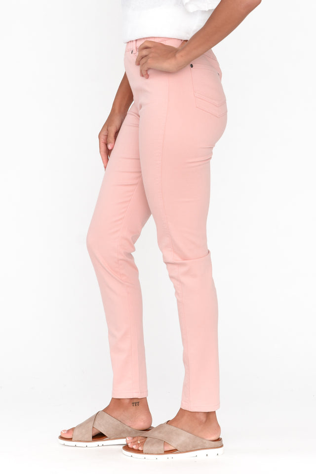 Reed Pink Stretch Cotton Pants image 4
