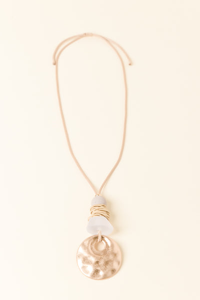 Regan Gold Pendant Necklace