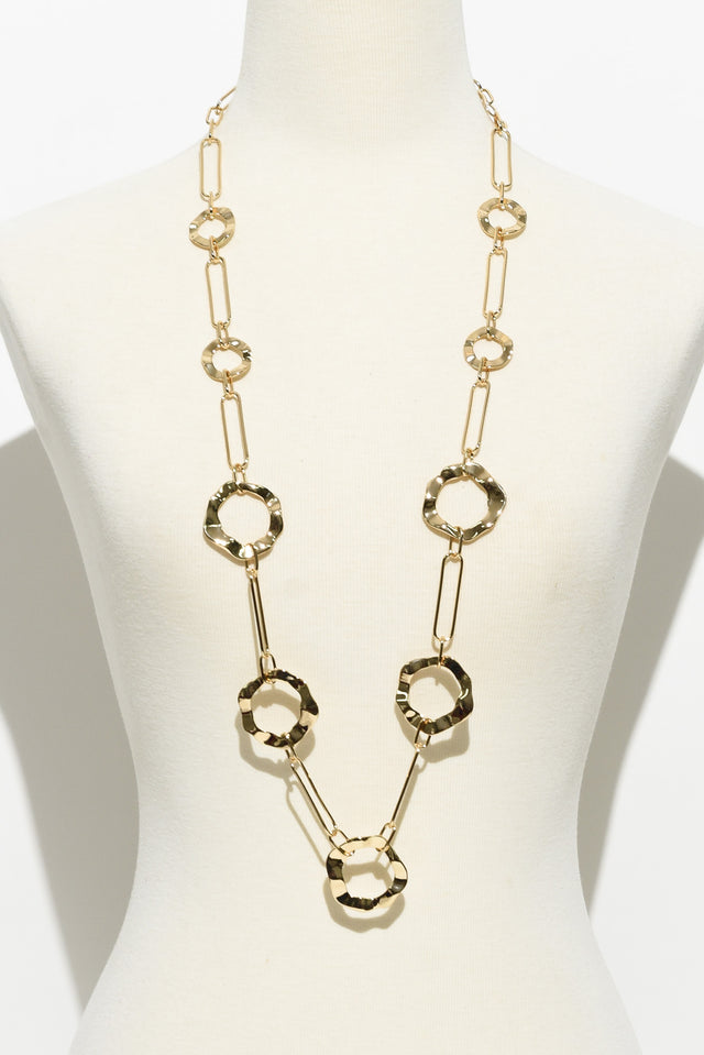 Remi Gold Ring Link Necklace